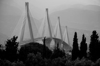 Rion Antirion bridge - Pont reliant le Péloponnèse et le vieux continent